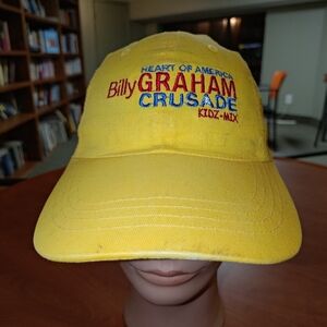 Heart Of America Billy Graham Crusade Kidz-Mix Embroidered Strapback Hat Cap
